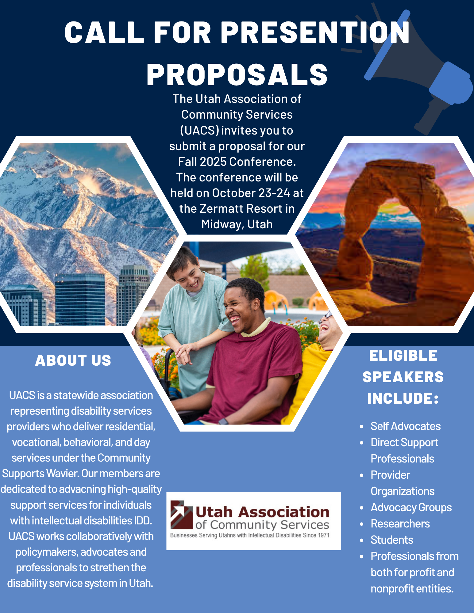 CallforPresentations Call for Presentations for UACS Fall Conference